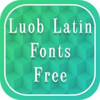 Luob Latin Fonts Free on 9Apps