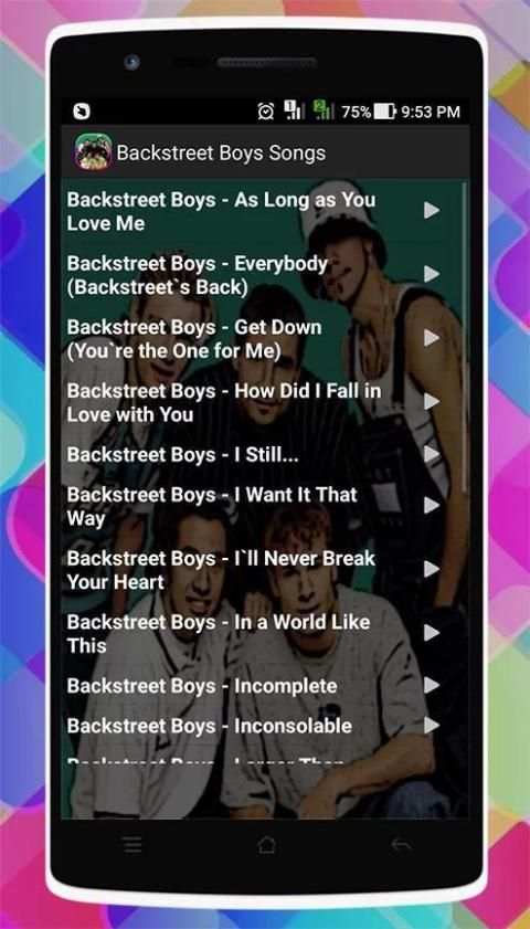 Backstreet Boys Songs screenshot 2