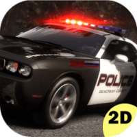 Police Hills Racing - Free 2D Climbing Cars