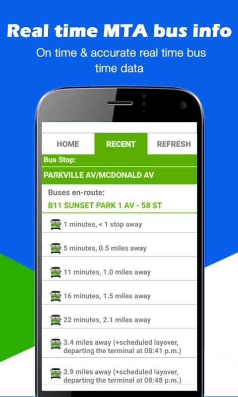 MTA Bus Time Table - NYC 3 تصوير الشاشة