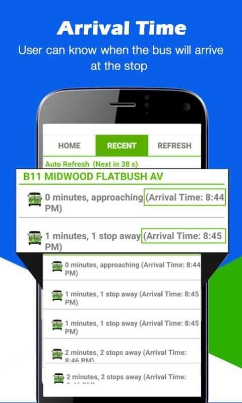 MTA Bus Time Table - NYC 6 تصوير الشاشة
