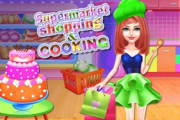 Supermarket Shopping & Cooking screenshot 1
