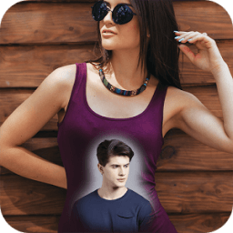 ikon Photo on Girl's T-shirt : Photo Editor