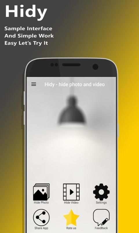 Hidy - hide photo and video скриншот 3