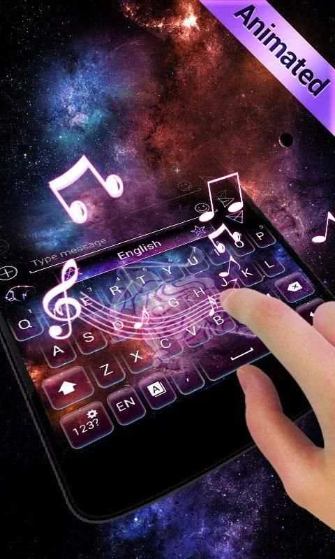 Leo GO Keyboard Animated Theme screenshot 2
