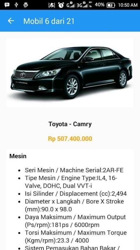 Mobil Indonesia screenshot 1