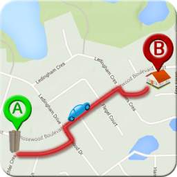 GPS Route Finder Maps Navigation