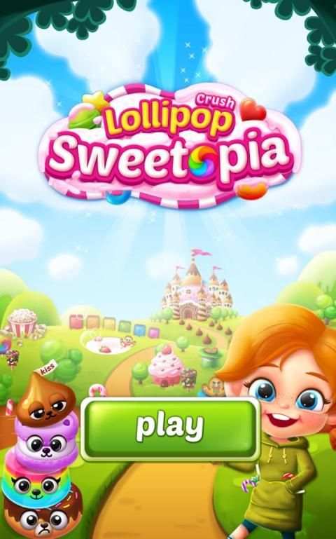 Lollipop Crush Sweetopia screenshot 1