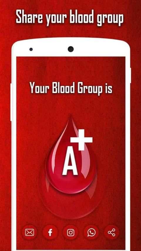 Blood Group Test Prank with Finger screenshot 5