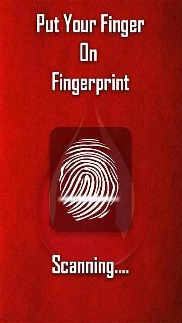 Blood Group Test Prank with Finger screenshot 2