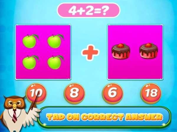 Kids Math - Add , Subtract, Count, Compare Learn скриншот 4