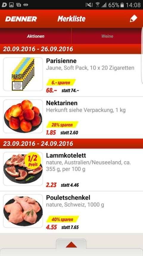 Denner screenshot 4