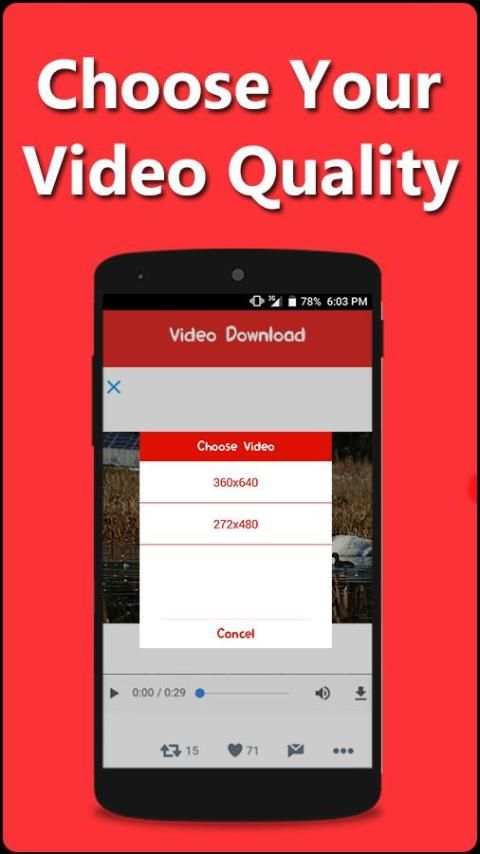 Video Downloader HD Fast Downloader screenshot 1