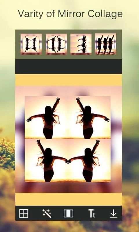 Photo Square Mirror Collage screenshot 2