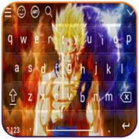 Dragon Z Keyboard - Saiyan Goku