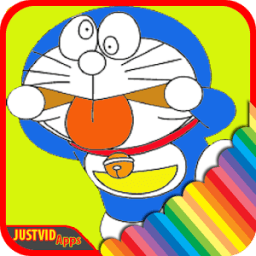 ikon How To Color DORAEMON