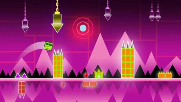 Dash Square Impossible Geometry Lite! скриншот 2