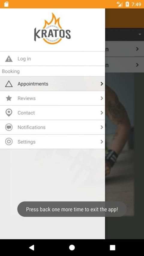 KratosSports screenshot 2