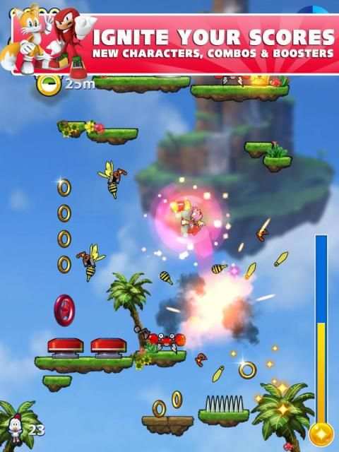 Sonic Jump Fever 4 تصوير الشاشة