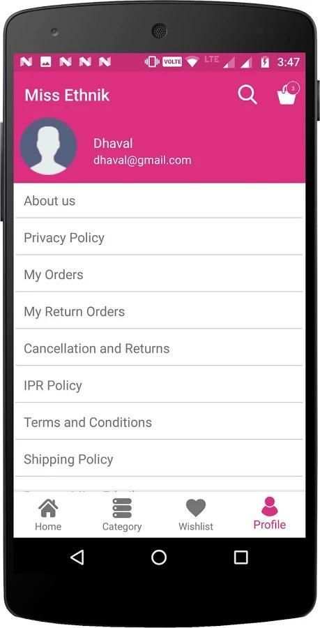 Miss ethnik - Online Shopping screenshot 1