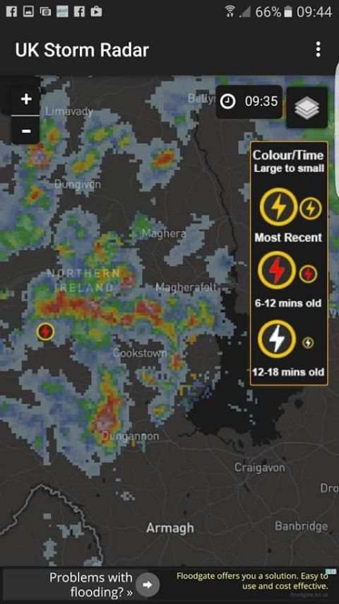 UK Storm Radar скриншот 3