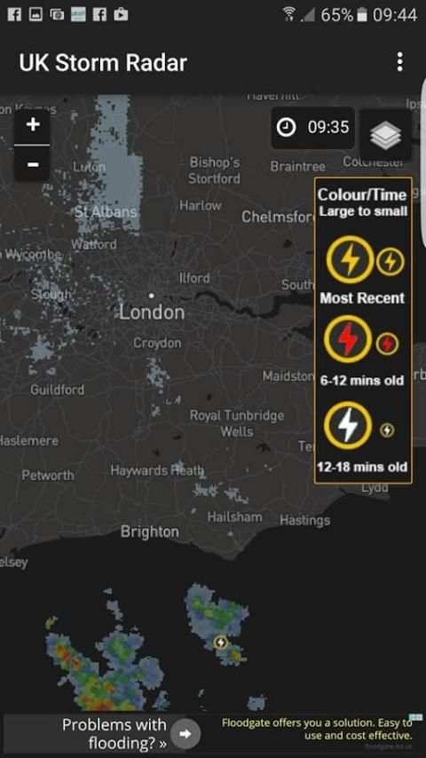 UK Storm Radar скриншот 2