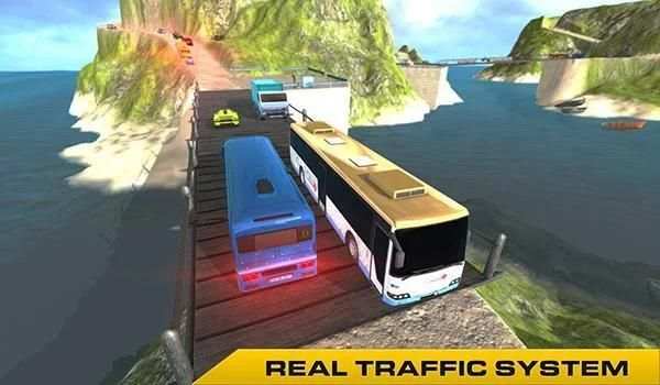 Real Extreme Modern Offroad Hill Bus Simulator screenshot 5