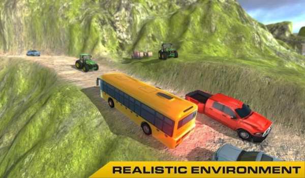 Real Extreme Modern Offroad Hill Bus Simulator screenshot 3