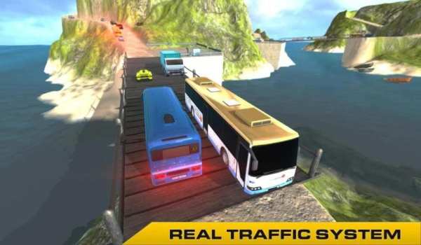 Real Extreme Modern Offroad Hill Bus Simulator screenshot 1