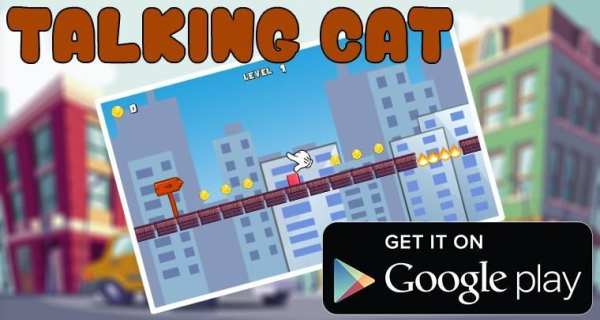 Talking cat Run 2 1 تصوير الشاشة