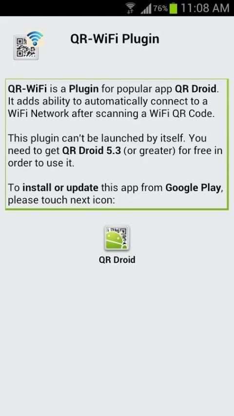 QR-WiFi Plugin™ screenshot 2
