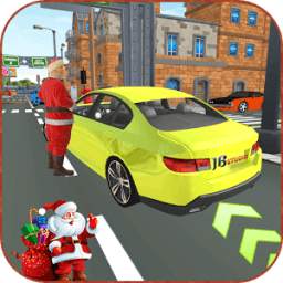 Santa Car Parking Game : New Santa Claus Christmas