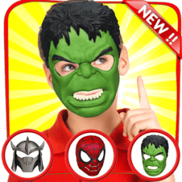 ikon Superheroes Mask Photo Editor