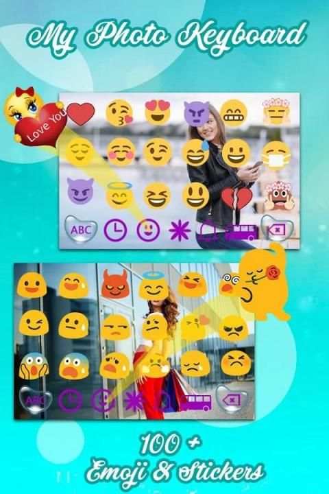 My Photo Keyboard स्क्रीनशॉट 1