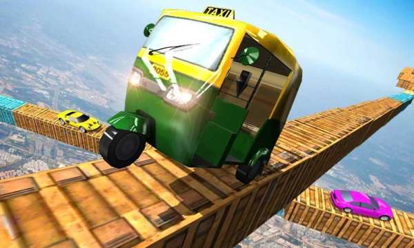 Impossible Tuk Tuk Rickshaw Driving 4 تصوير الشاشة