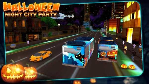 *Halloween Night City - Party Bus Driver 2017 screenshot 6
