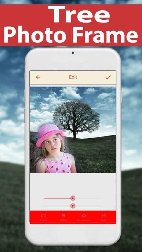 Transparent Tree Photo Frames screenshot 2