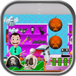 ikon Toko kasir Dekorasi halloween: simulator belanja