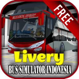 Livery Bus Simulator Indonesia Gratis иконка