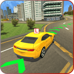 Car Driving School 3D Simulator أيقونة