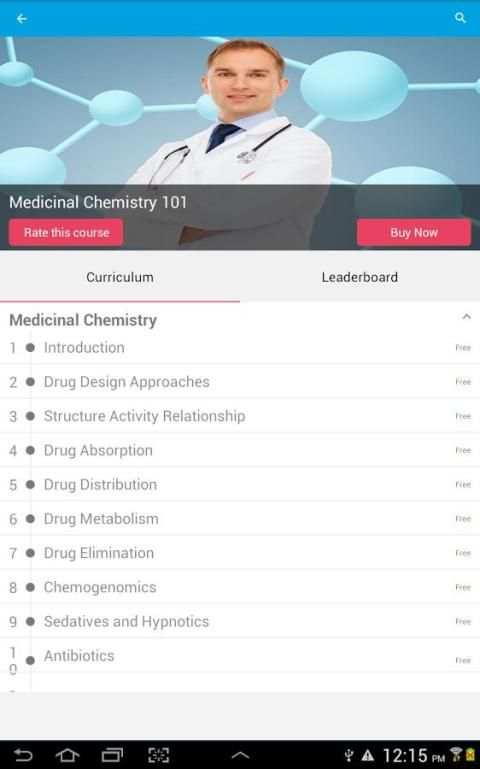 Medicinal Chemistry 101 скриншот 4