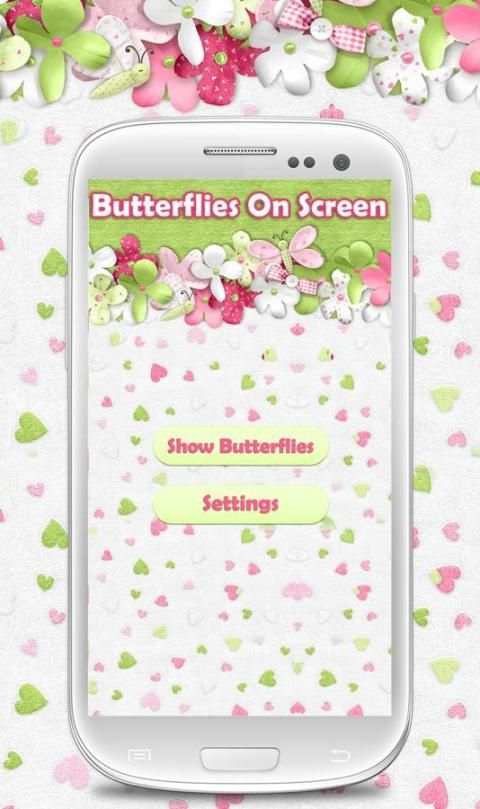 Butterflies Flying On Screen скриншот 5