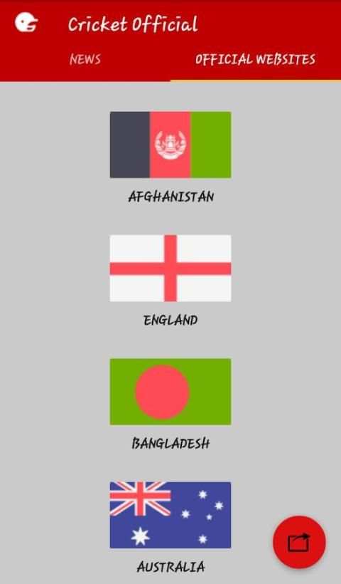 Cricket Official स्क्रीनशॉट 2