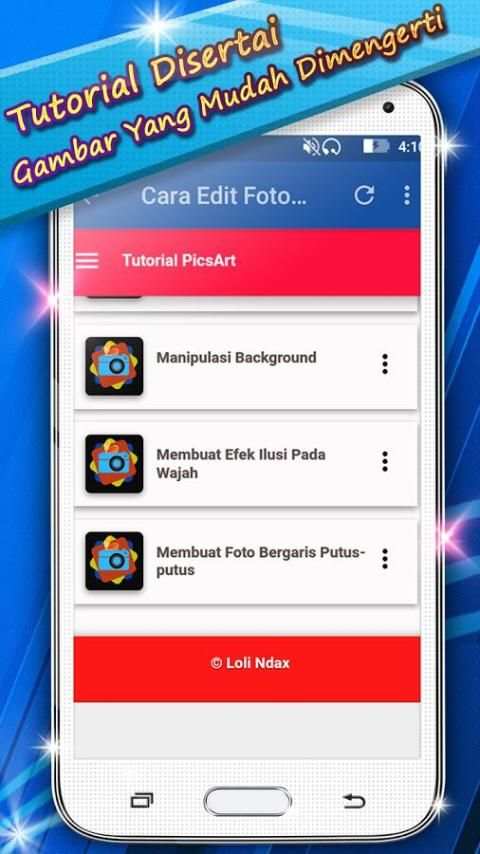Tutorial PicsArt screenshot 5