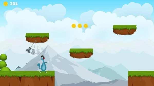 Oggy Run Kids Game скриншот 4