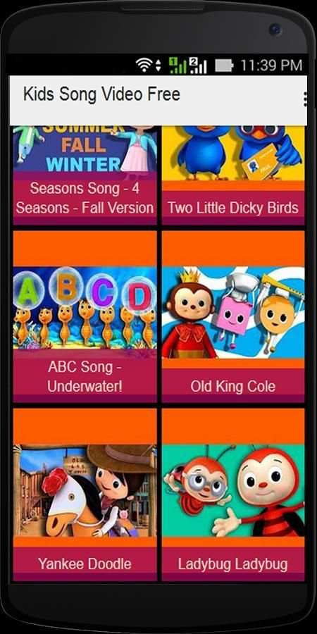Kids Song Video Free screenshot 5