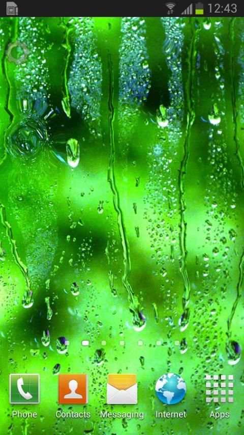 Rain Appling Live Wallpaper 1 تصوير الشاشة