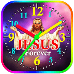 Jesus Christmas Clock Live Wallpaper, Photo Editor icon