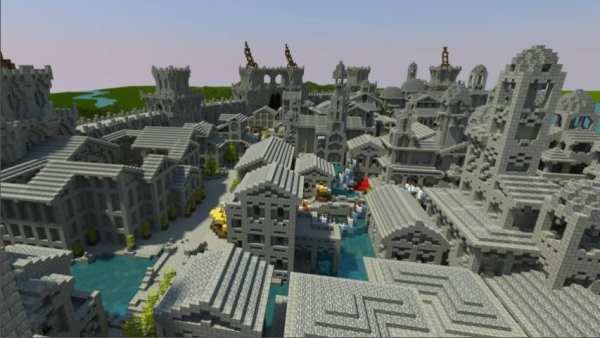 Village Town Ideas Minecraft screenshot 3