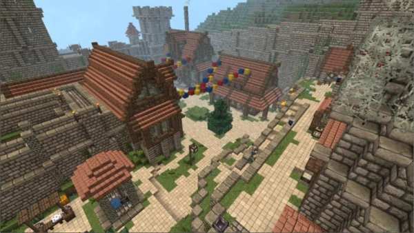 Village Town Ideas Minecraft screenshot 2
